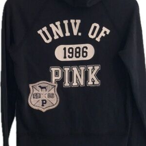 🖤🤍 UNIVERSITY OF PINK Black Hoodie 🤍🖤